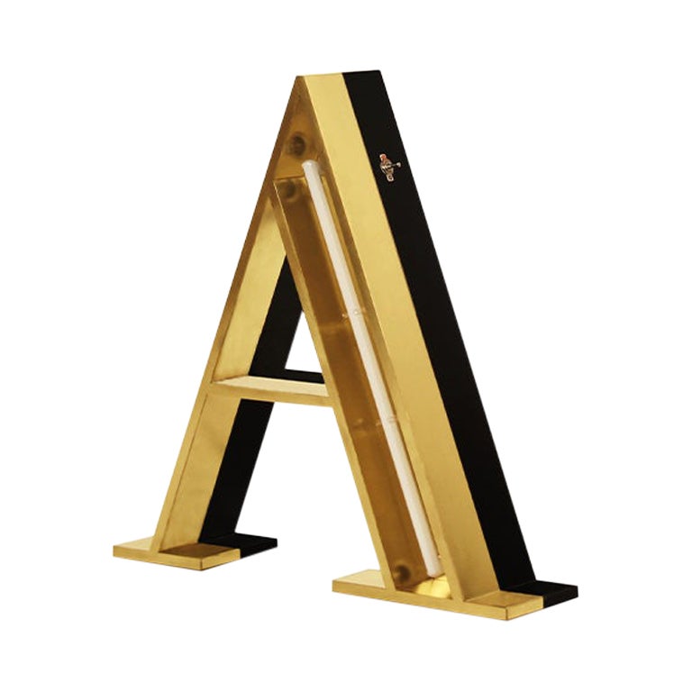 Letter a Graphic Lamps
