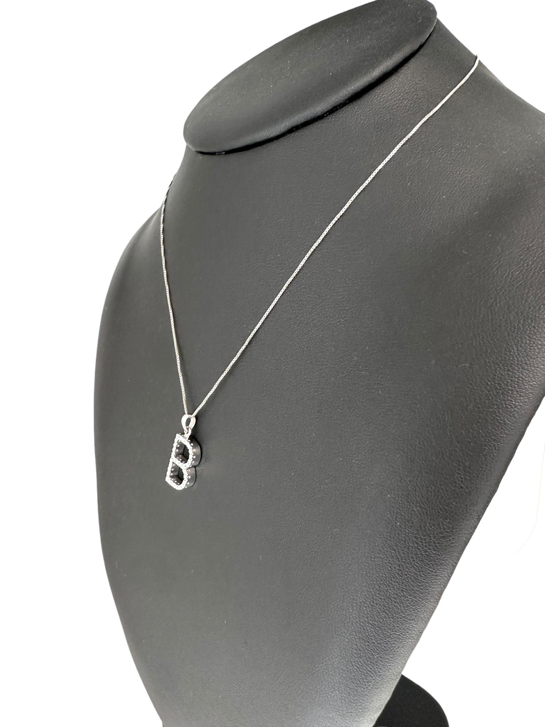 Collana con ciondolo Lettera 