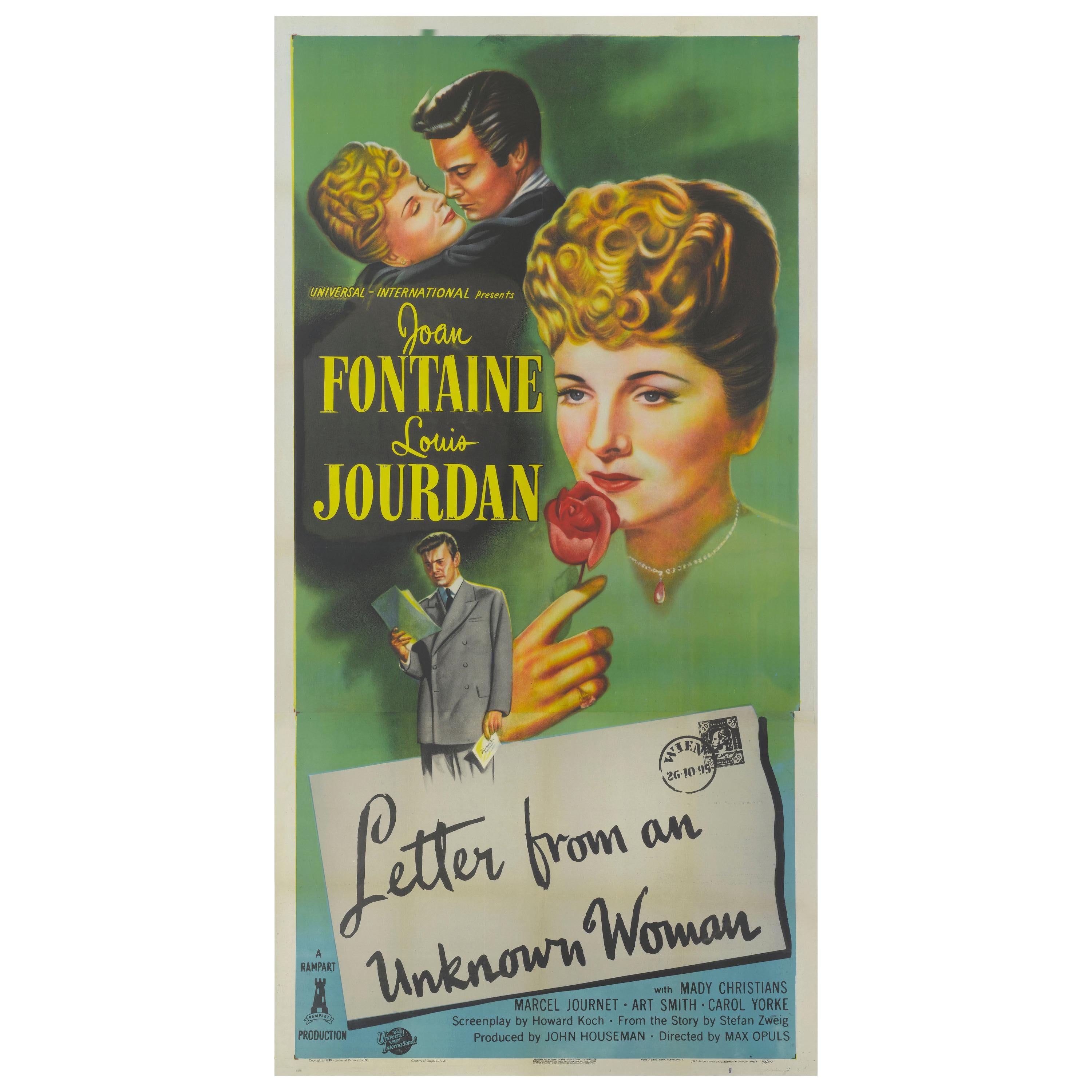 Letter from an Inknown Woman (lettre d'une femme inconnue