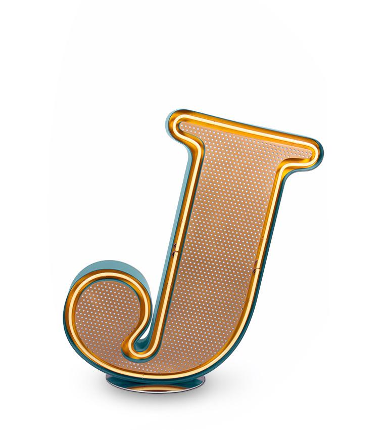 Letter J Graphics Lamps For Sale 2