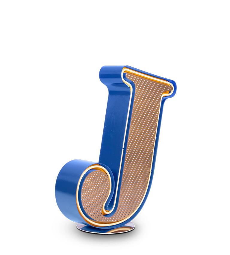 Contemporary Letter J Graphics Lamps For Sale