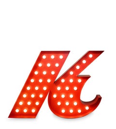 Letter K Graphics Lamps