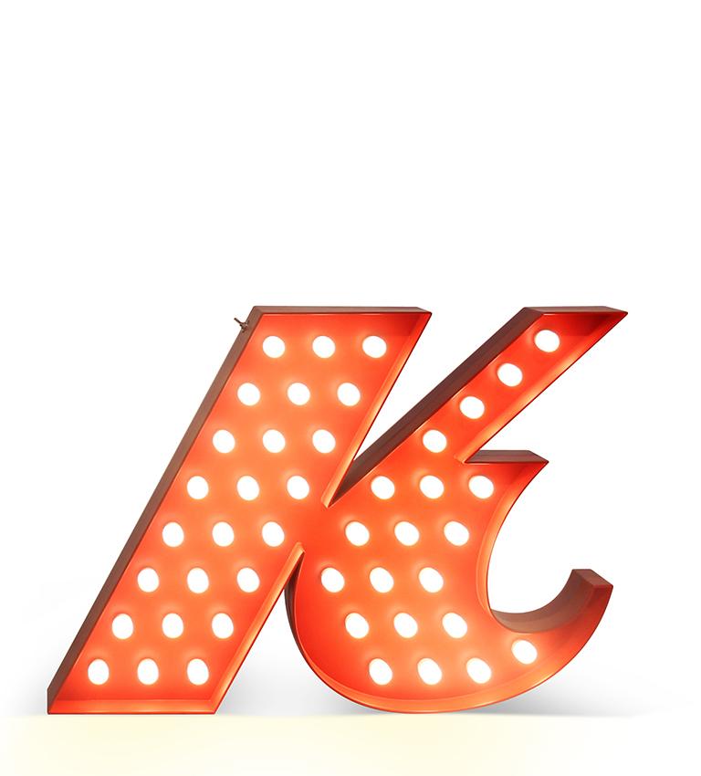 Modern Letter K Graphics Lamps For Sale