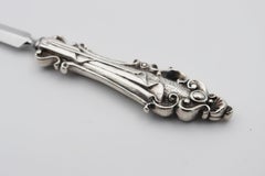 Letter Opener or Paper Cutter in Silver Bronze