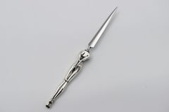 Letter Opener or Paper Cutter in Silver Bronze