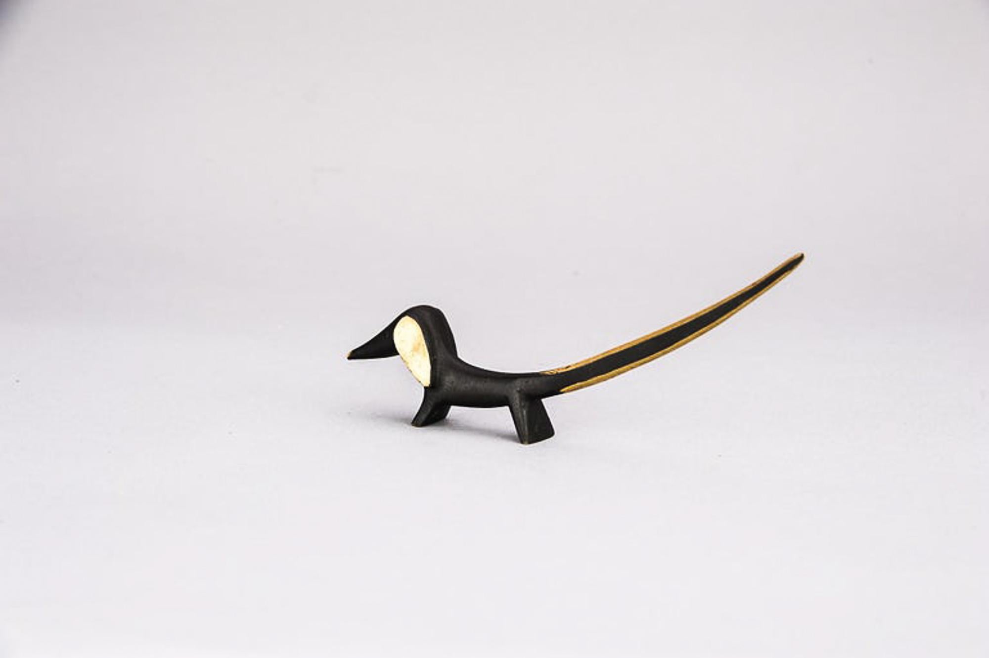 Austrian Letter Opener Sausage Dog by Walter Bosse, 1950s