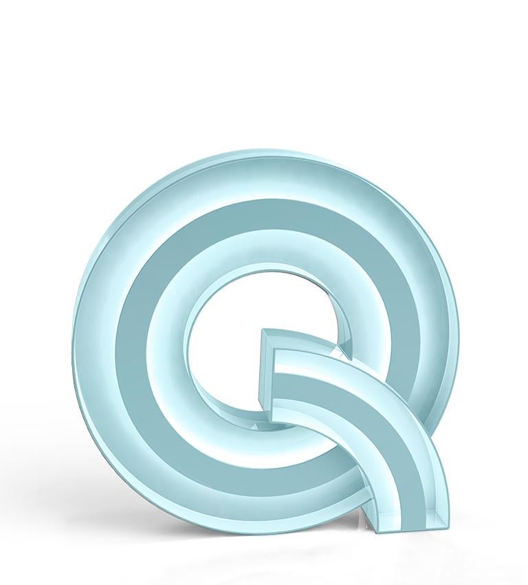 Modern Letter Q Graphics Lamps For Sale