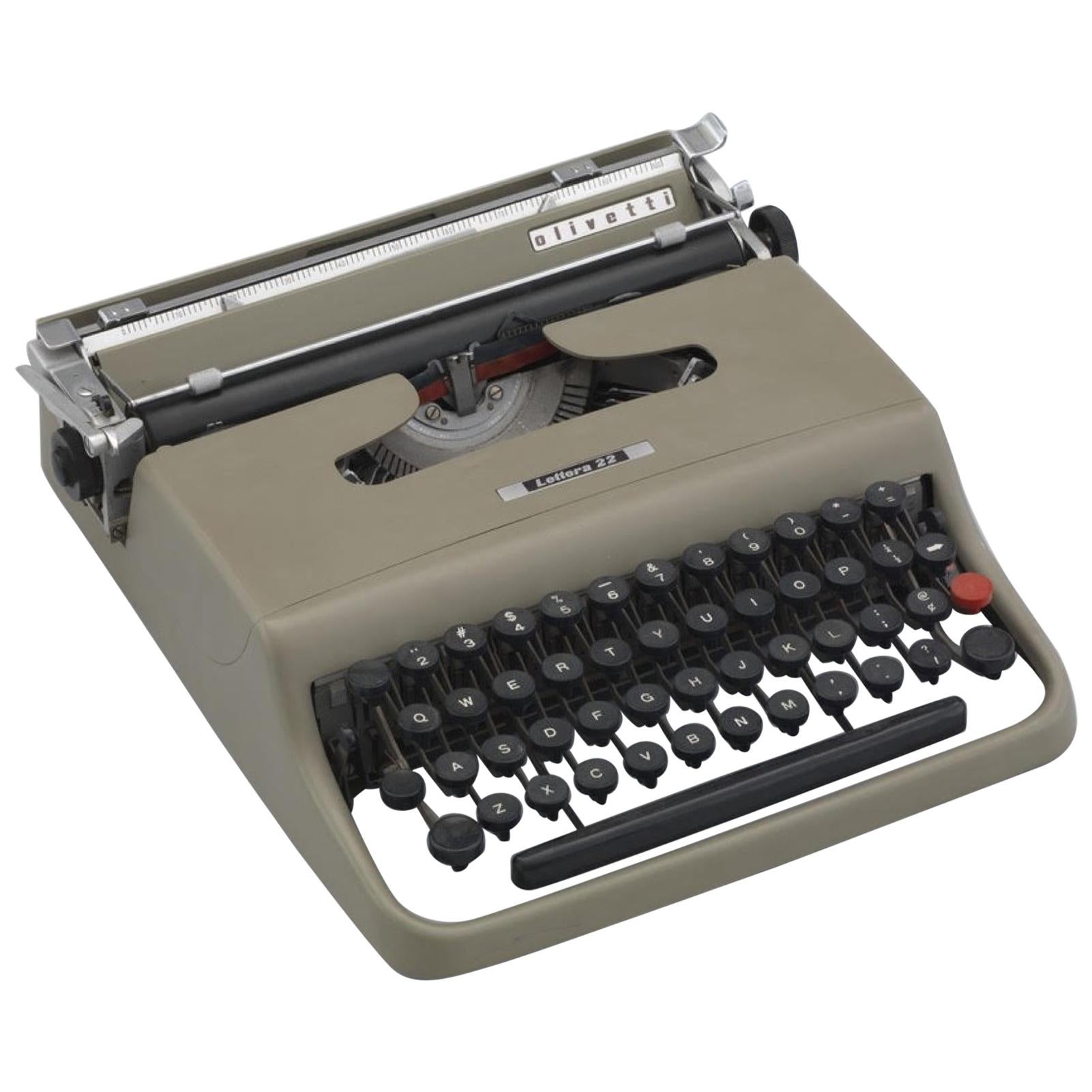 “Lettera 22” Portable Typewriter by Marcello Nizzoli, 1952