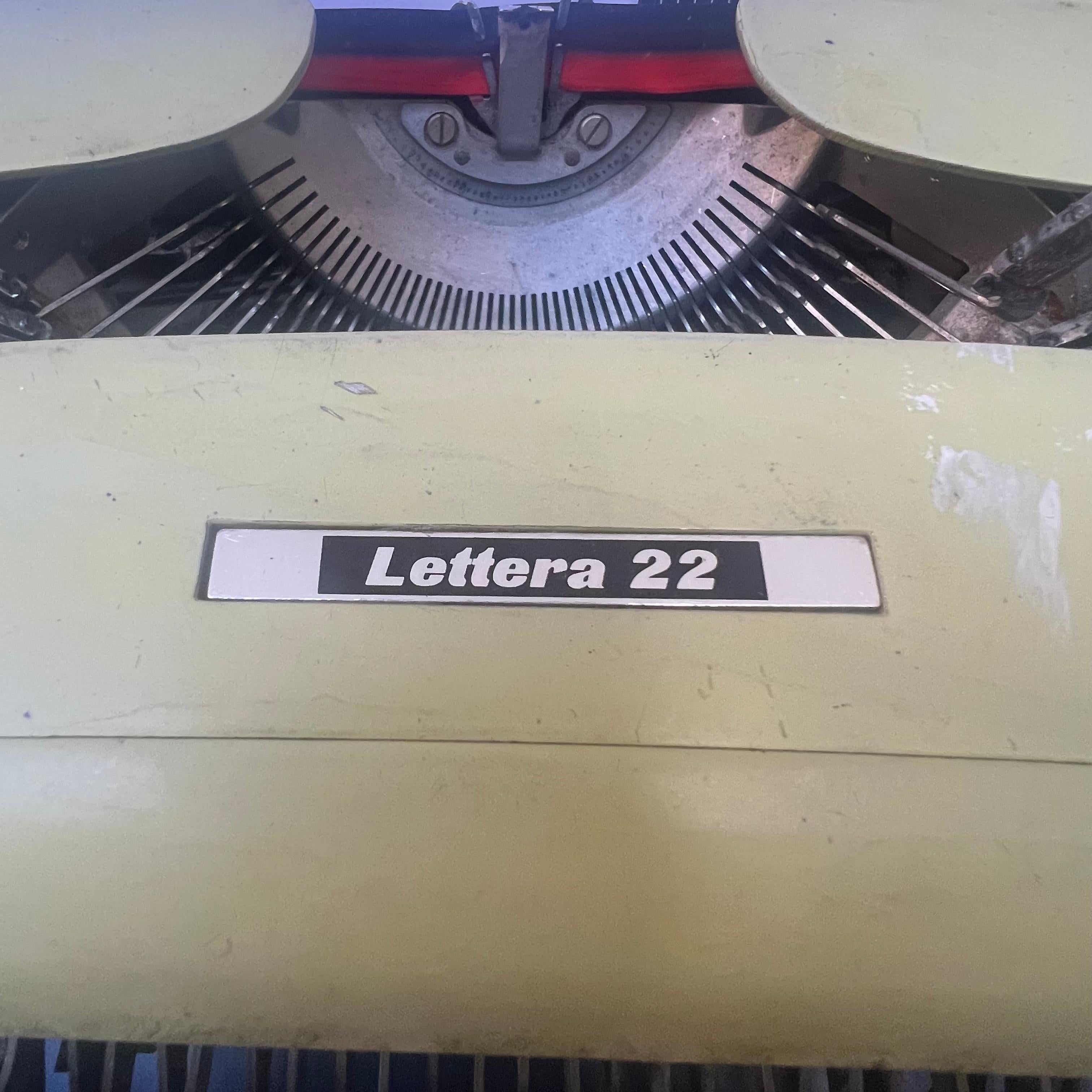 Lettera22 con caja original - M. Nizzoli para Olivetti - Italia - Años 50 4