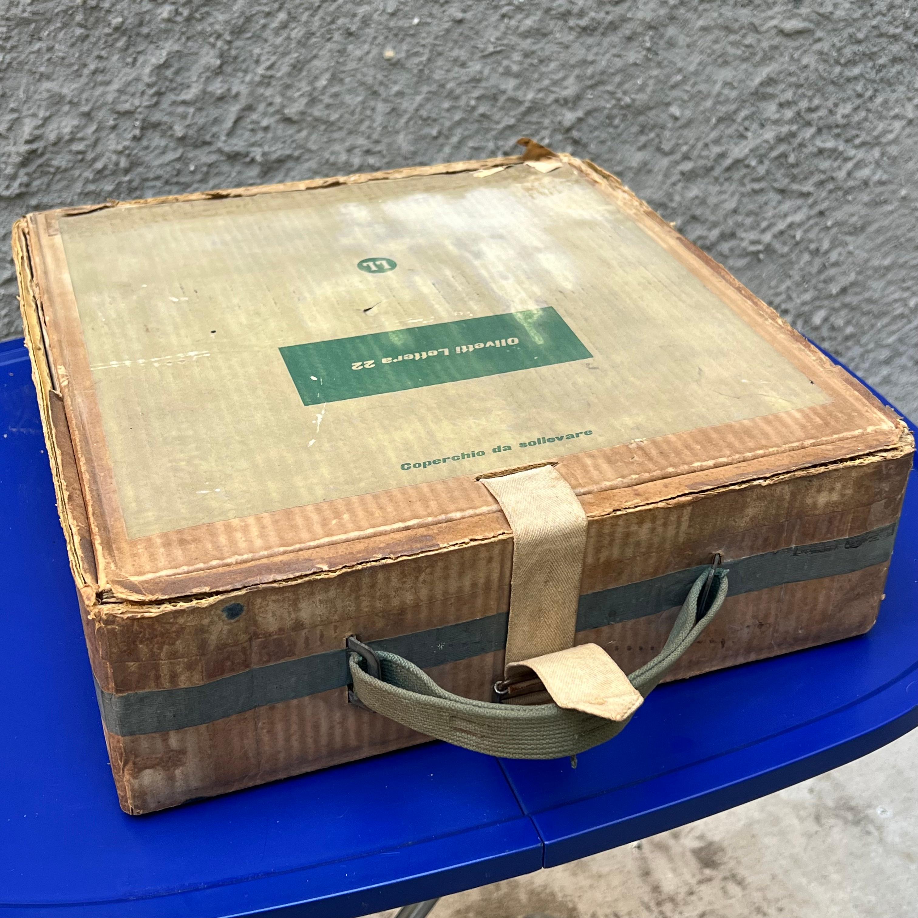Lettera22 con caja original - M. Nizzoli para Olivetti - Italia - Años 50 siglo XX