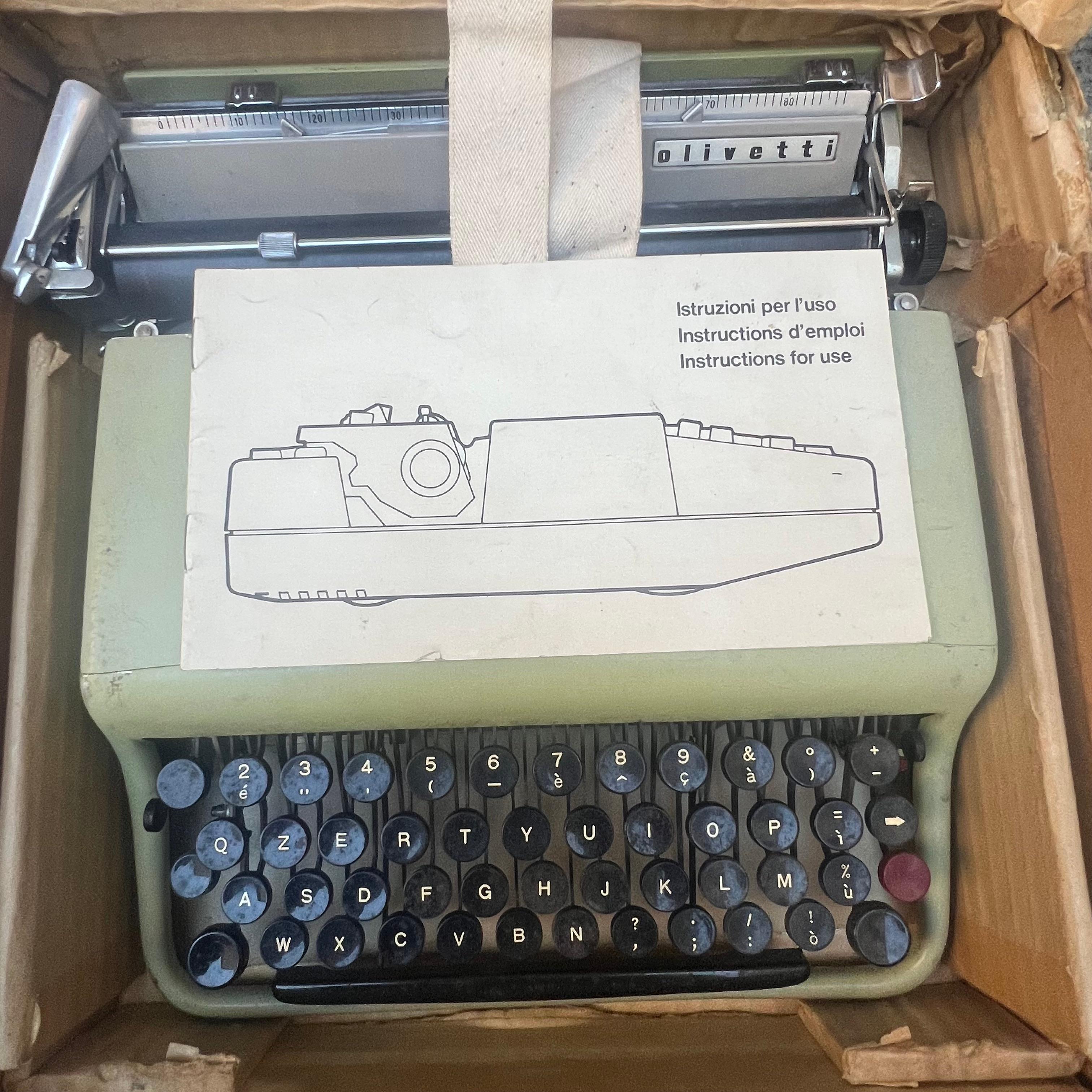 Lettera22 con caja original - M. Nizzoli para Olivetti - Italia - Años 50 Metal
