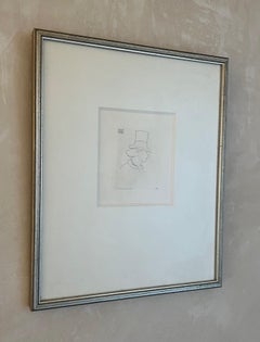 Letterpress Print of Charles Baudelaire by Manet, C. 1862