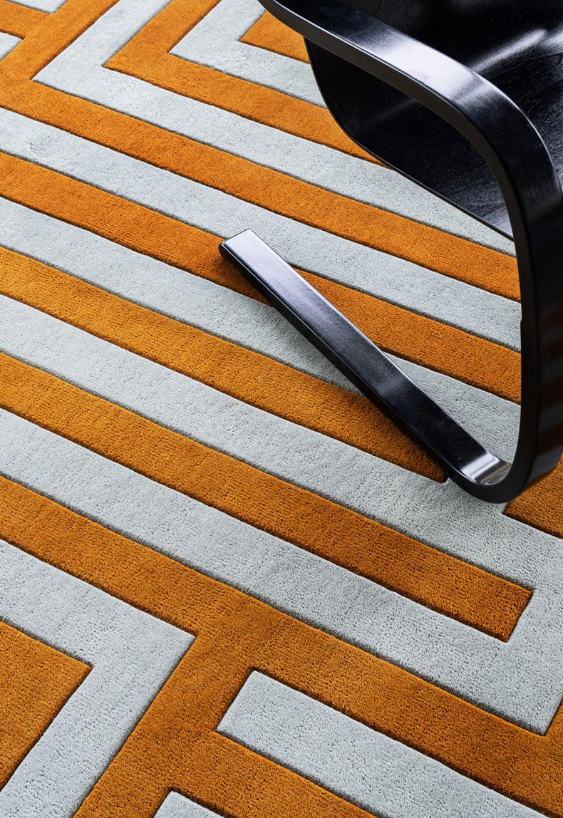 The Illusion rug is a part of LAYERED's 10th anniversary collection, Ten Years Unfolded. Celebrating a decade of bold design and innovation, this collection reflects LAYERED’s commitment to timeless and creative craftsmanship.

The Illusions rug,
