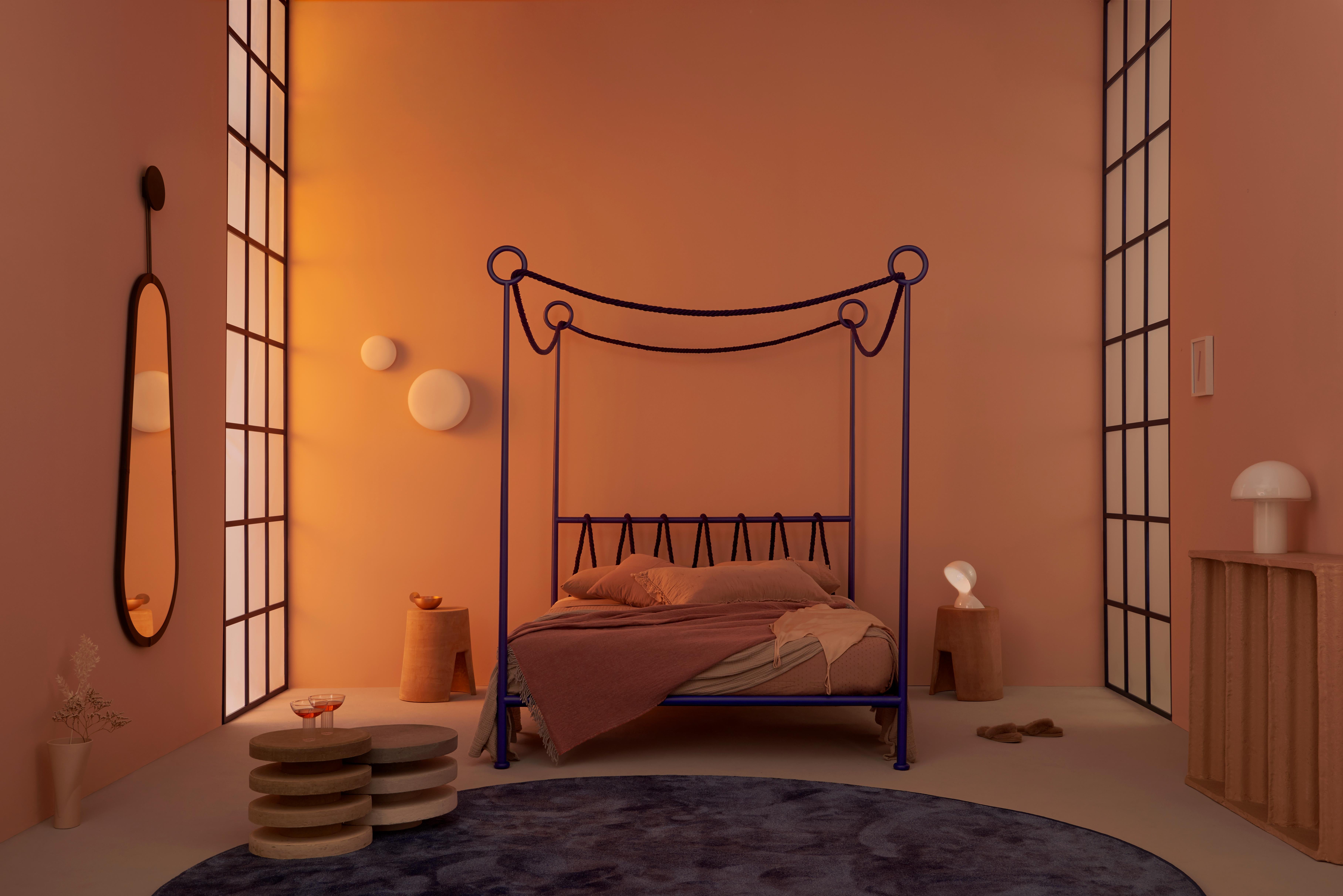 Cima Canopy Bed by Sovrappensiero Design Studio In New Condition For Sale In Città Della Pieve, PG
