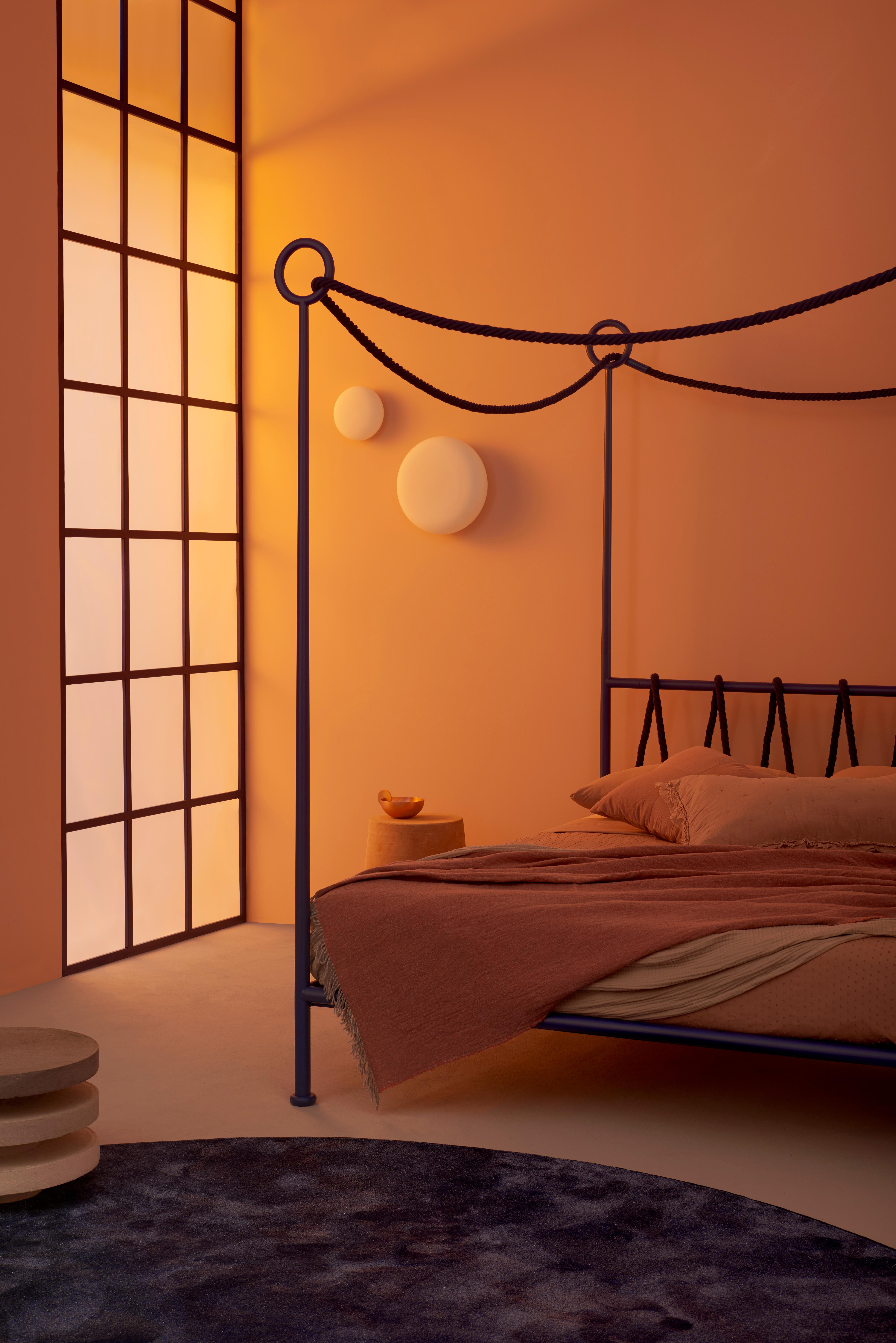 Contemporary Cima Canopy Bed by Sovrappensiero Design Studio For Sale