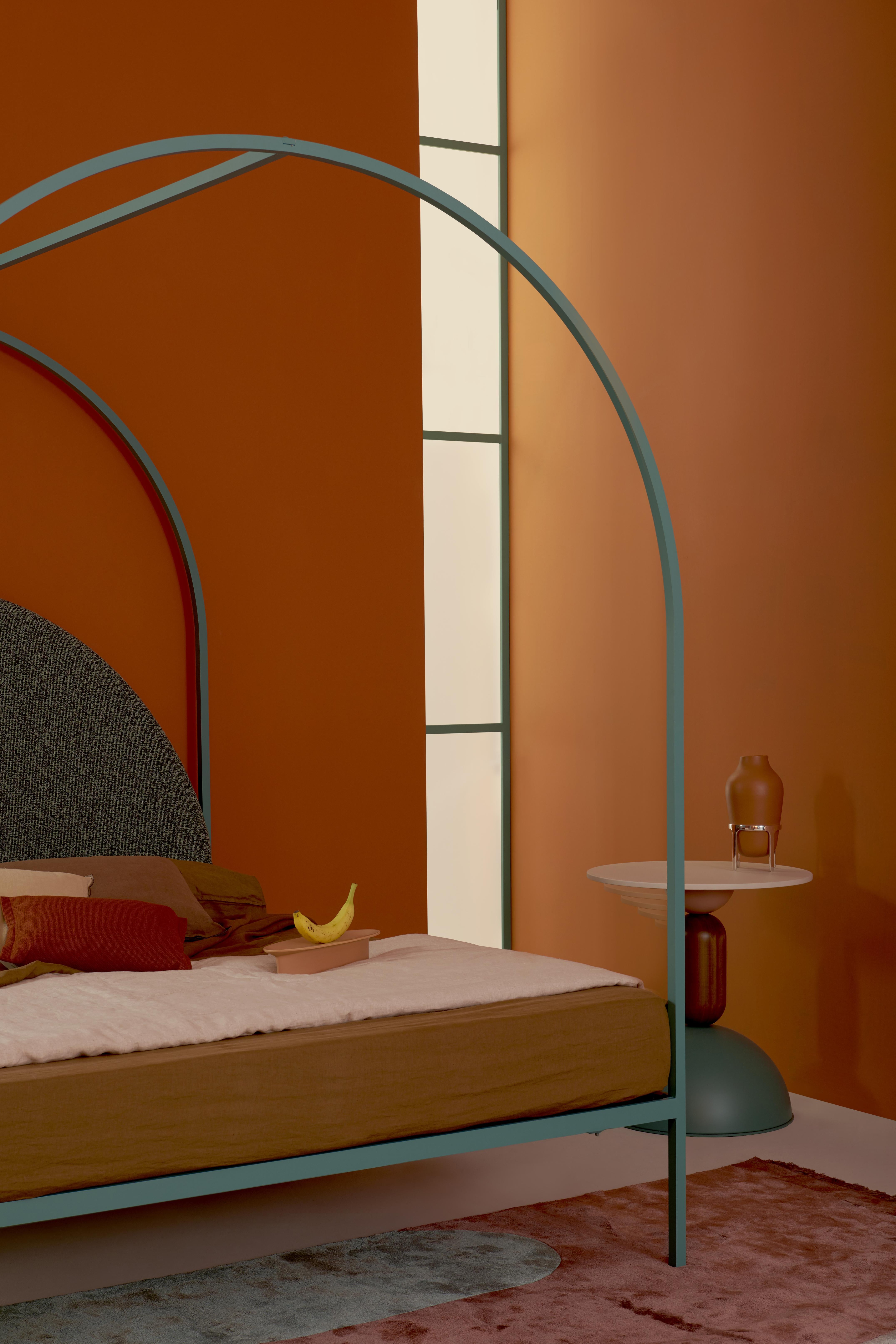 Contemporary Sottiletto Canopy Bed by Giulio Iacchetti  For Sale