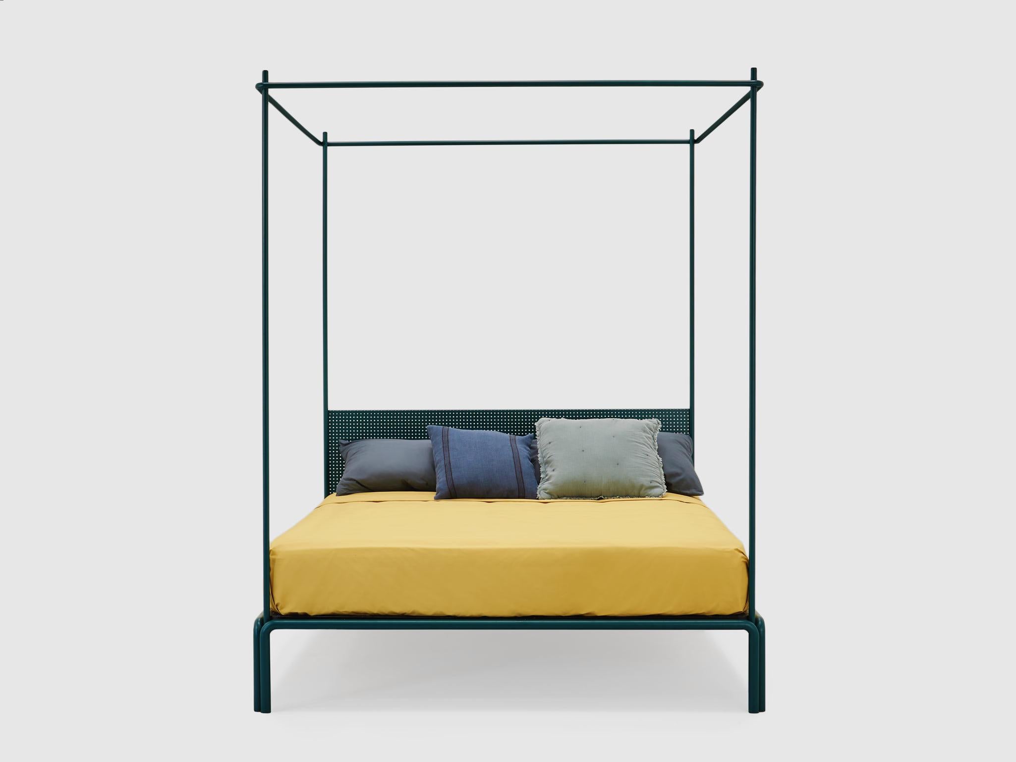Forged Tresca Canopy Bed by Odo Fioravanti, Luca Cancelli For Sale