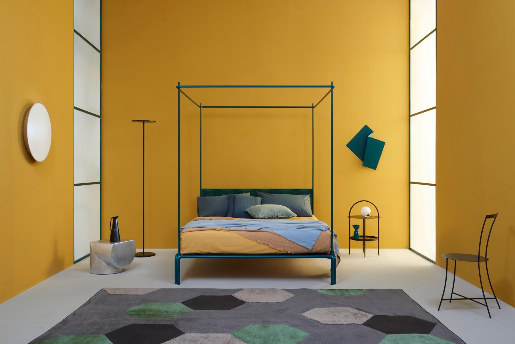 Contemporary Tresca Canopy Bed by Odo Fioravanti, Luca Cancelli For Sale