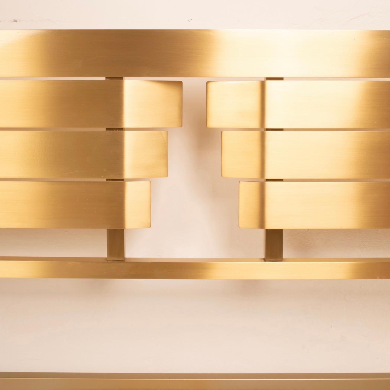 Late 20th Century Armonia Bed Frame by Luciano Frigerio for Frigerio di Desio, 1976 For Sale