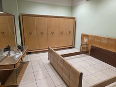 Letto Art Deco' anni 40