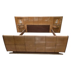 Letto Art Deco' anni 40