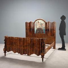 Cama Art Deco Italia Primera Mitad Siglo XX