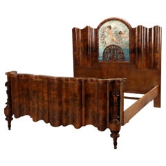 Bed Art Deco Italy First Half 20th Century
