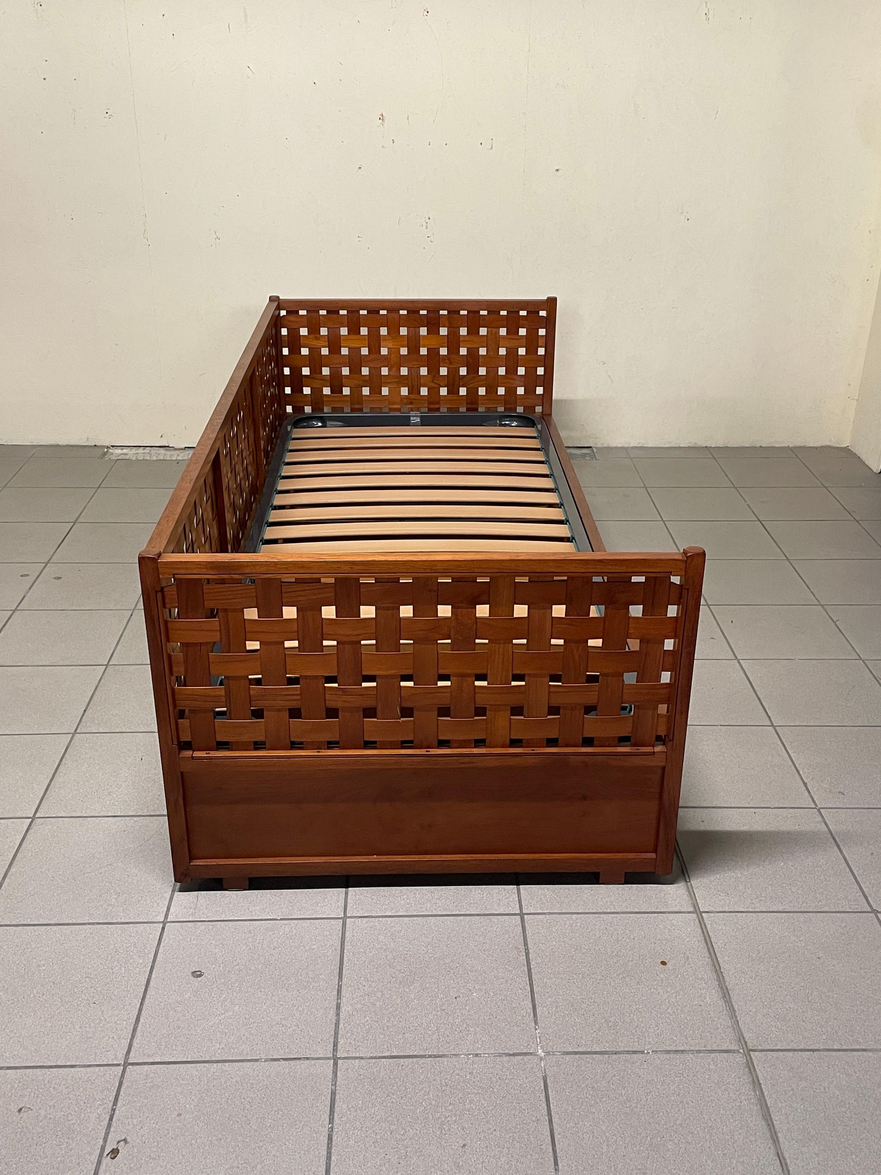 Lit à tiroirs des années 1960 par Tito Agnoli pour Mobilia, Italie en vente 5