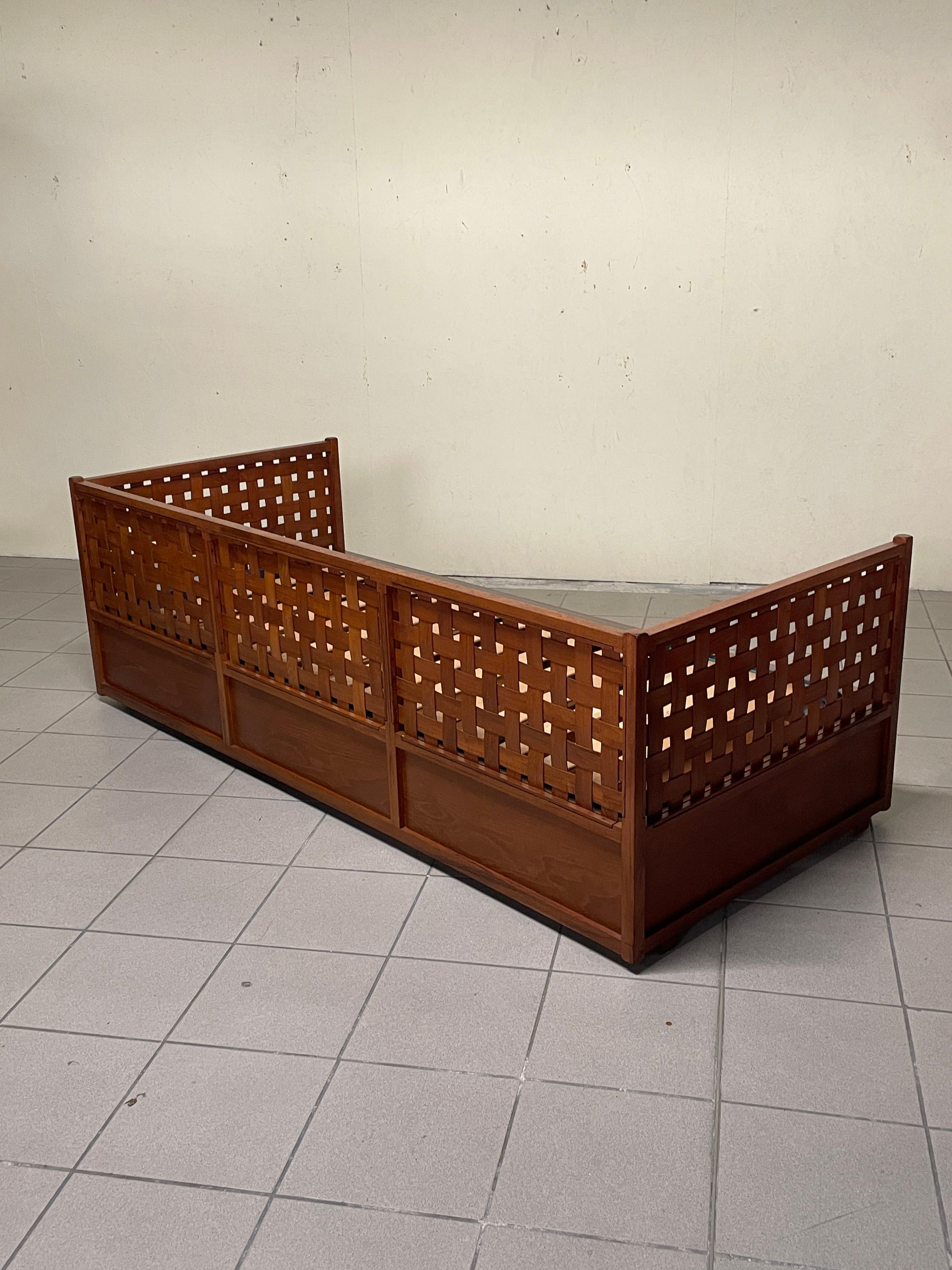 Lit à tiroirs des années 1960 par Tito Agnoli pour Mobilia, Italie en vente 7