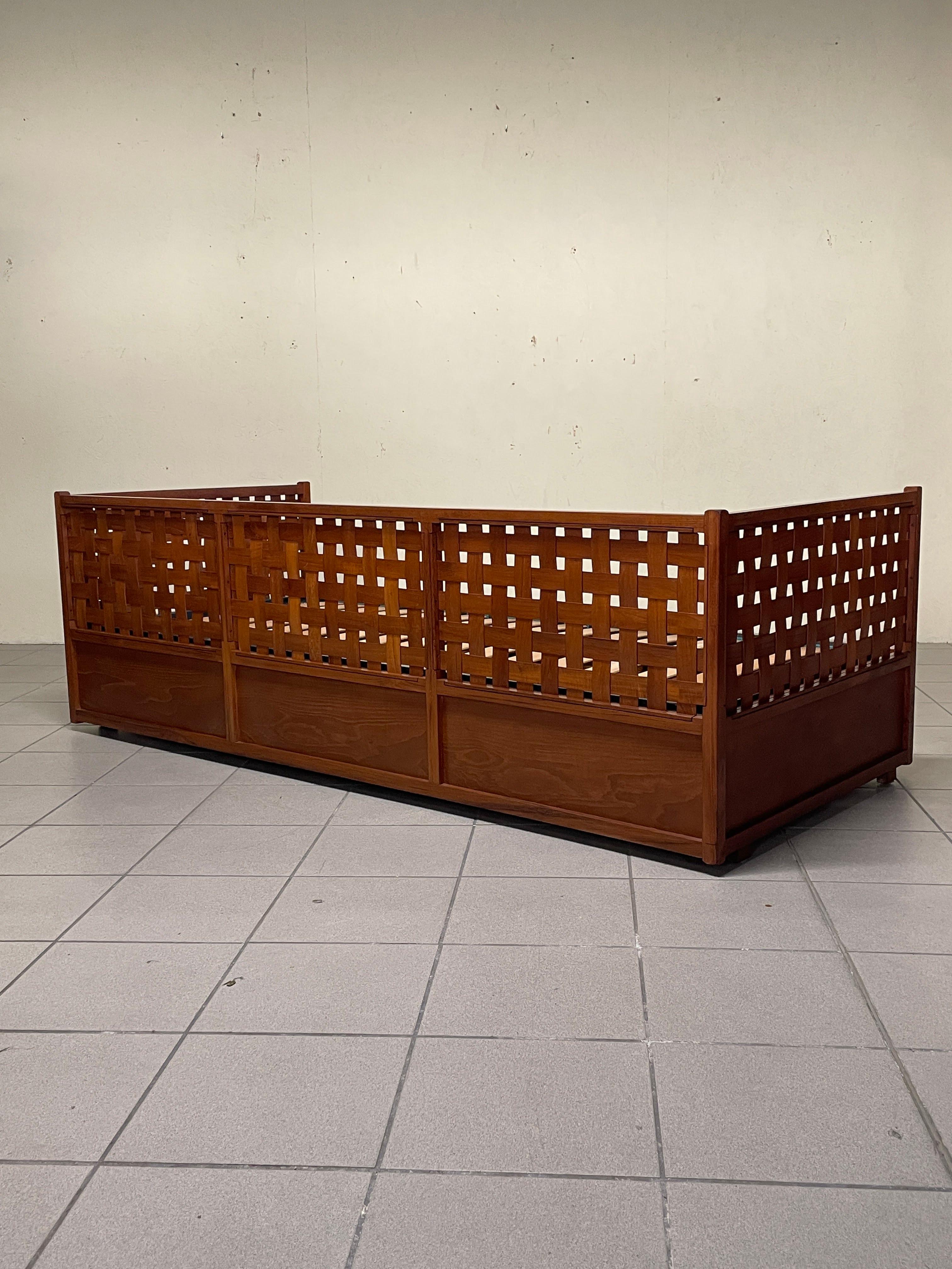 Lit à tiroirs des années 1960 par Tito Agnoli pour Mobilia, Italie en vente 8