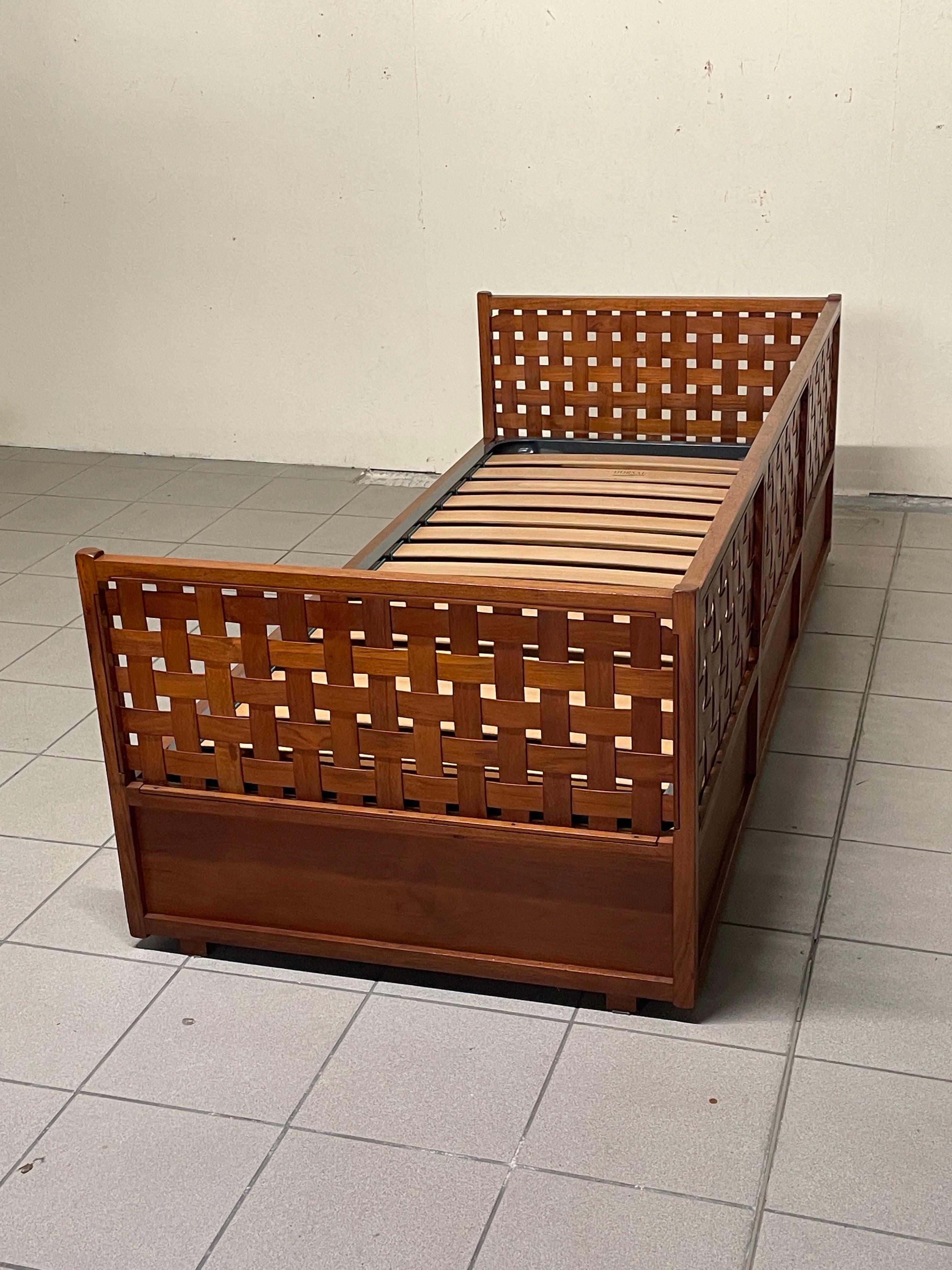 Lit à tiroirs des années 1960 par Tito Agnoli pour Mobilia, Italie en vente 13