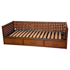 Lit à tiroirs des années 1960 par Tito Agnoli pour Mobilia, Italie