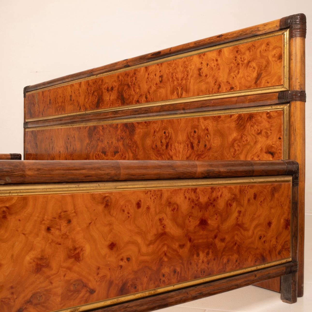 Marango Bed Frame by Alberto Smania for Smania Studio Interni For Sale 5