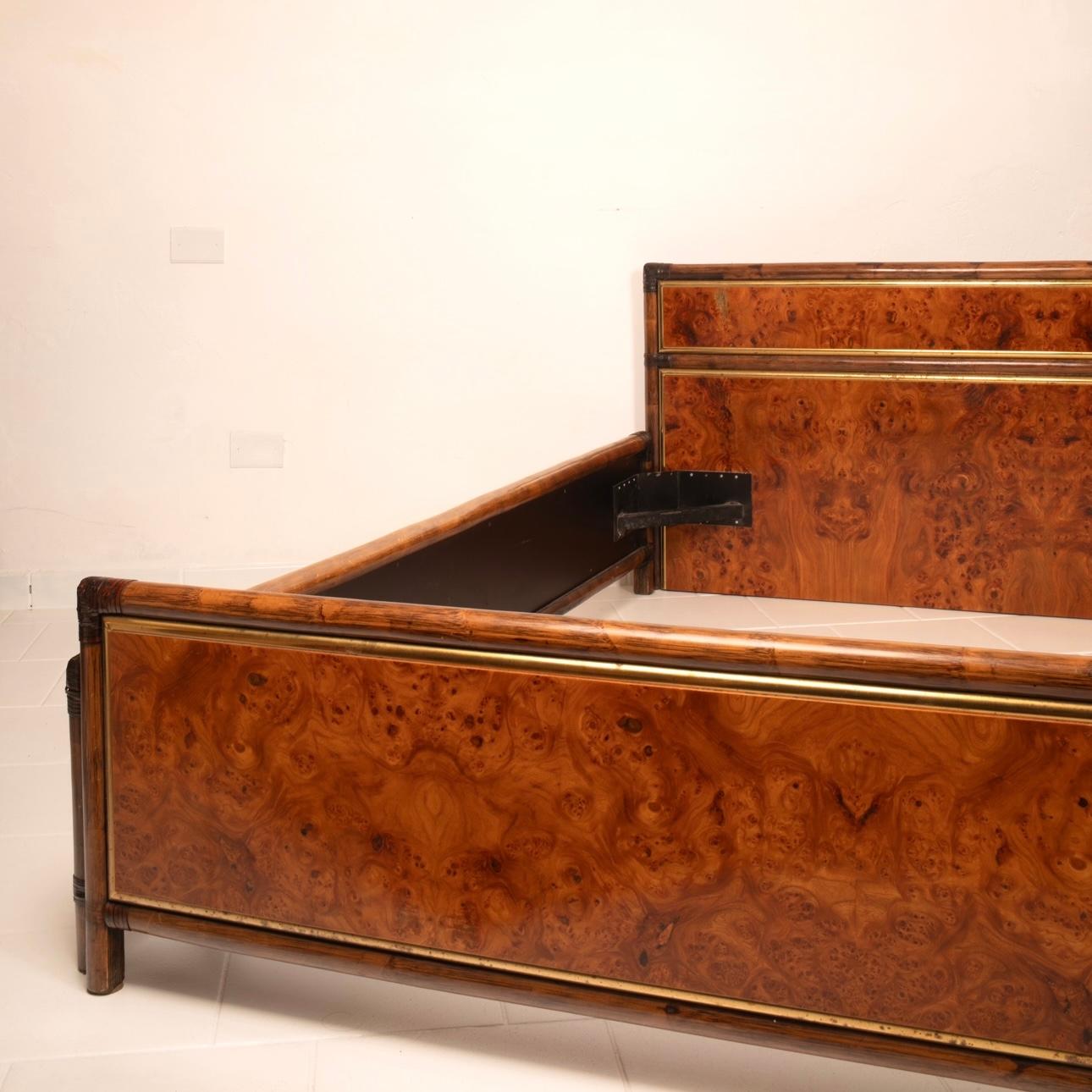 Marango Bed Frame by Alberto Smania for Smania Studio Interni In Good Condition For Sale In Conversano, IT