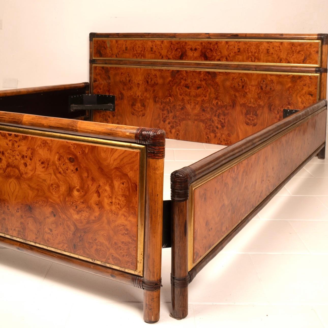 Marango Bed Frame by Alberto Smania for Smania Studio Interni For Sale 3