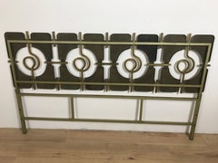 Double Bed in Brass by Luciano Frigerio. Italy 1970