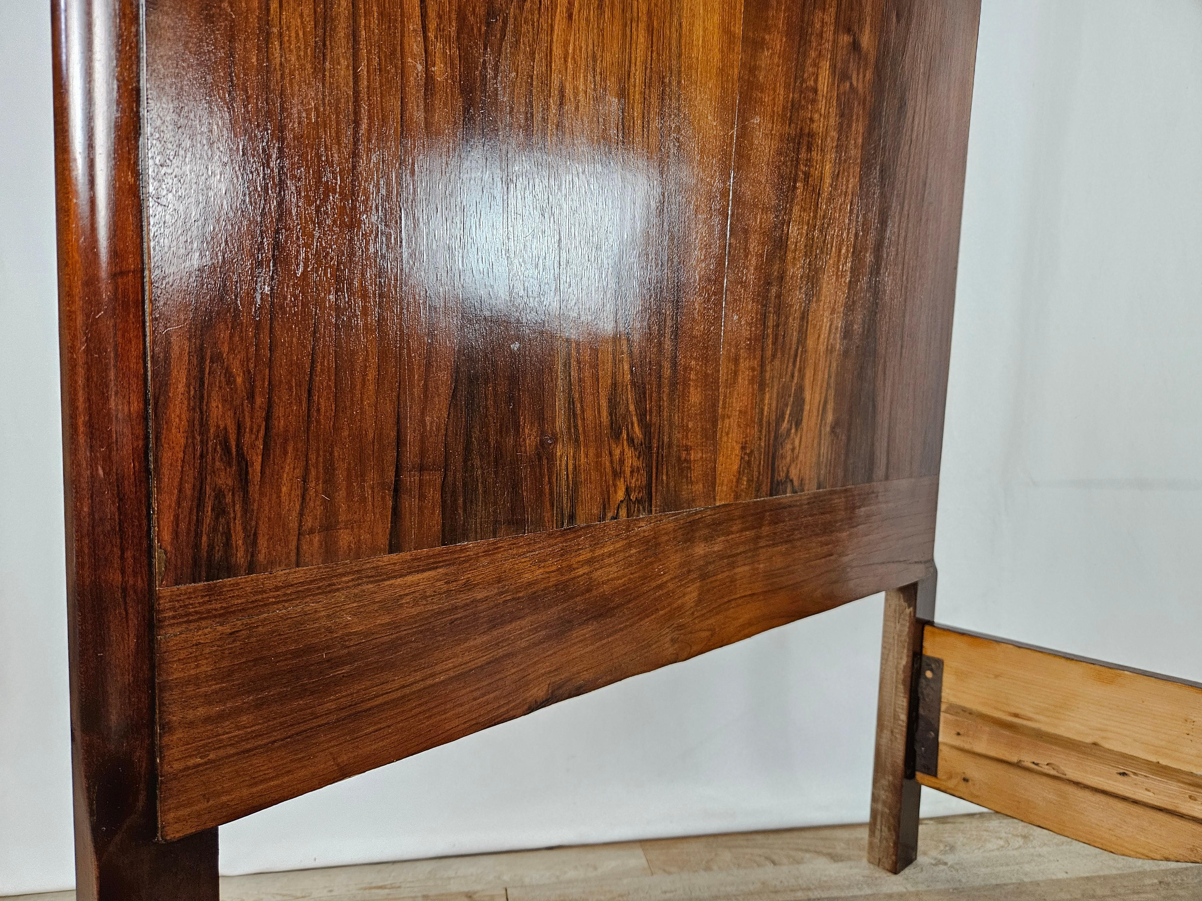 Letto singolo in radica anni '30-'40 in vendita 1