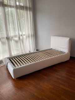 Letto singolo Merkurio con vano contenitore Rodolfo Dordoni per Flou, 2010