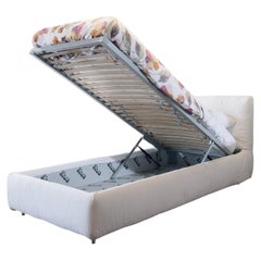 Letto singolo Merkurio con vano contenitore Rodolfo Dordoni per Flou, 2010
