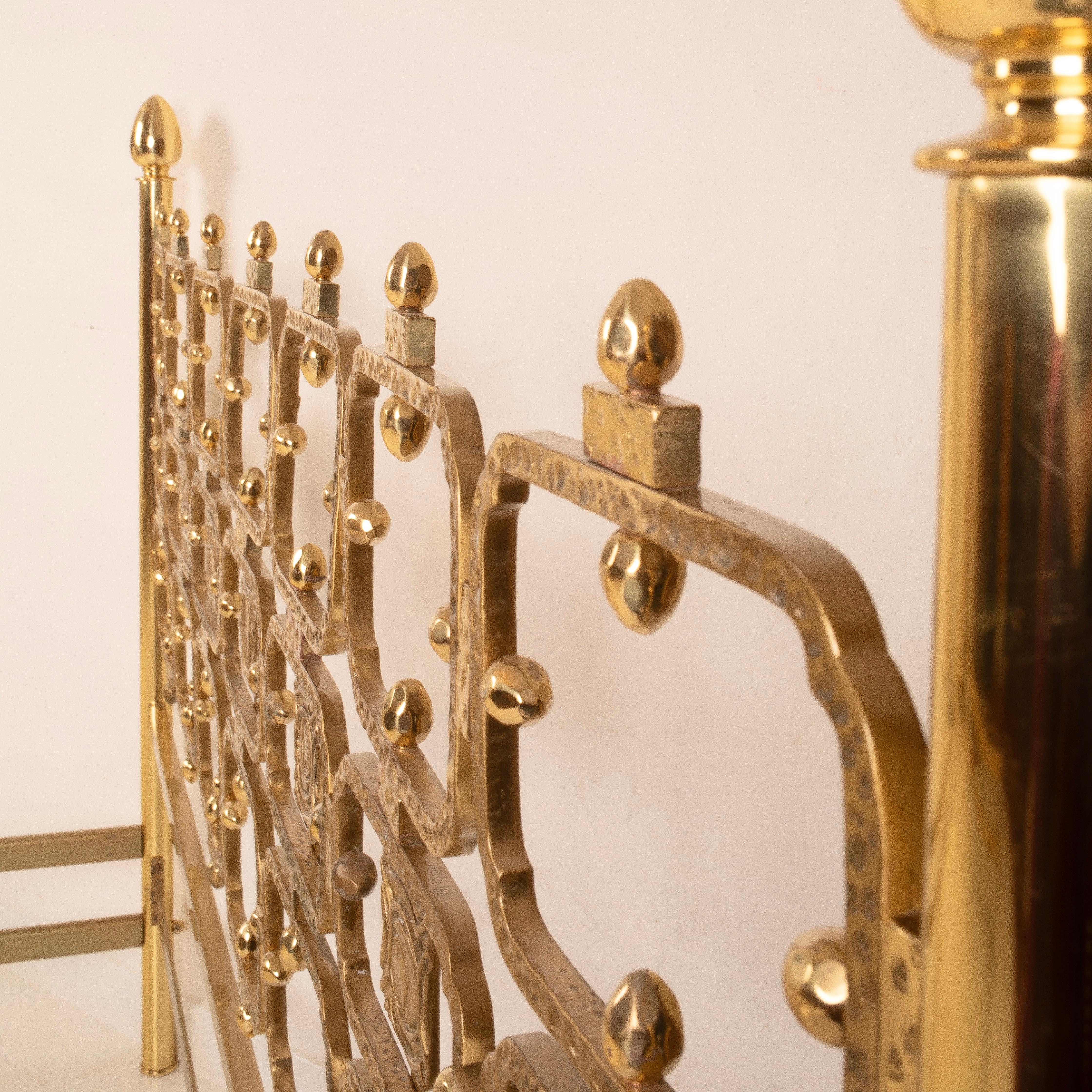 Thailandia Sculptural Brass Bed Frame by Frigerio Ciansky e Shelba Italy 1960 in vendita 4