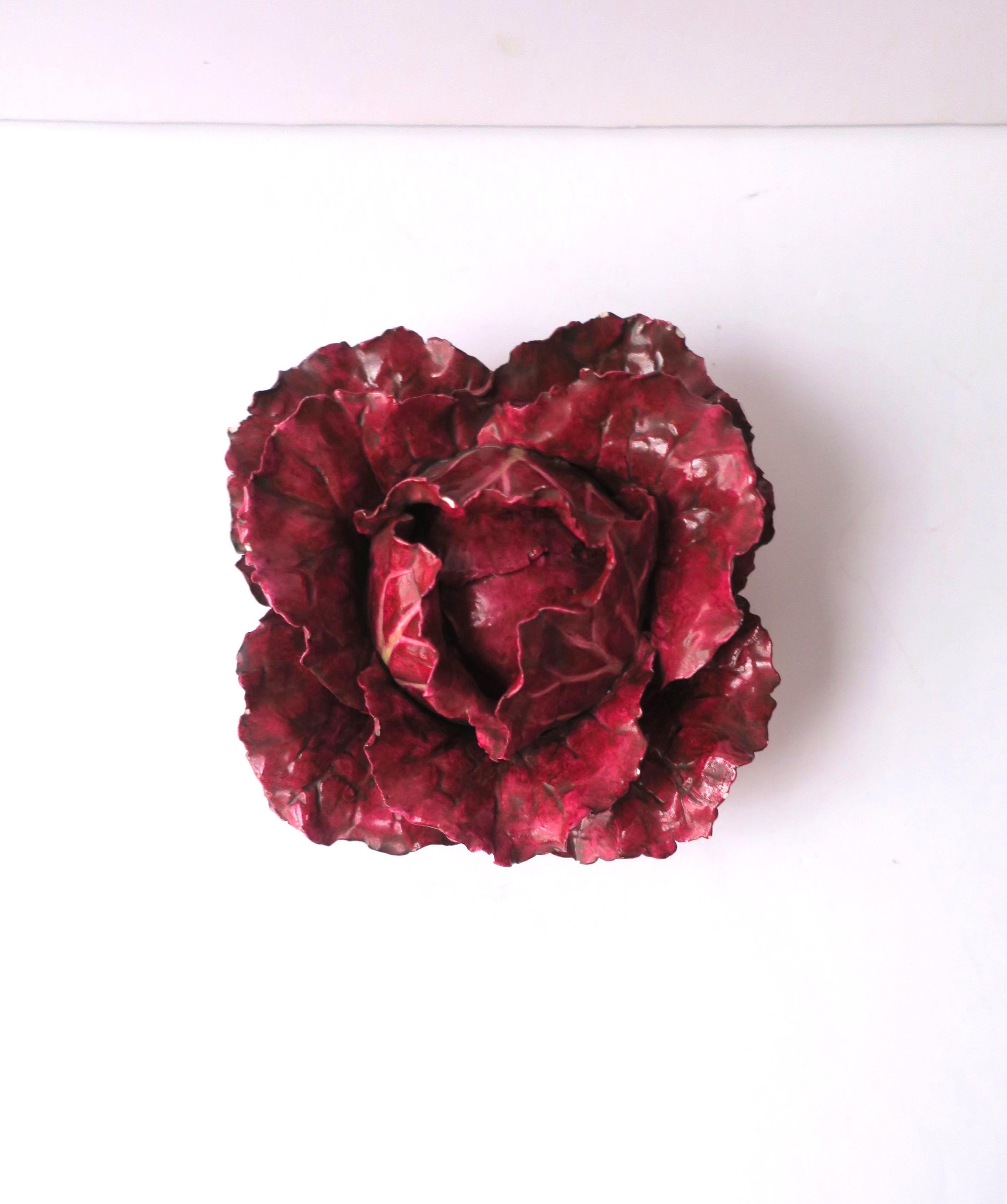 Lettuce Ware-Porzellanskulptur im Stil von Dodie Thayer  im Angebot 7