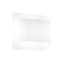 Leucos Abbey Wall Sconce White and Gray by Riccardo Giovanetti