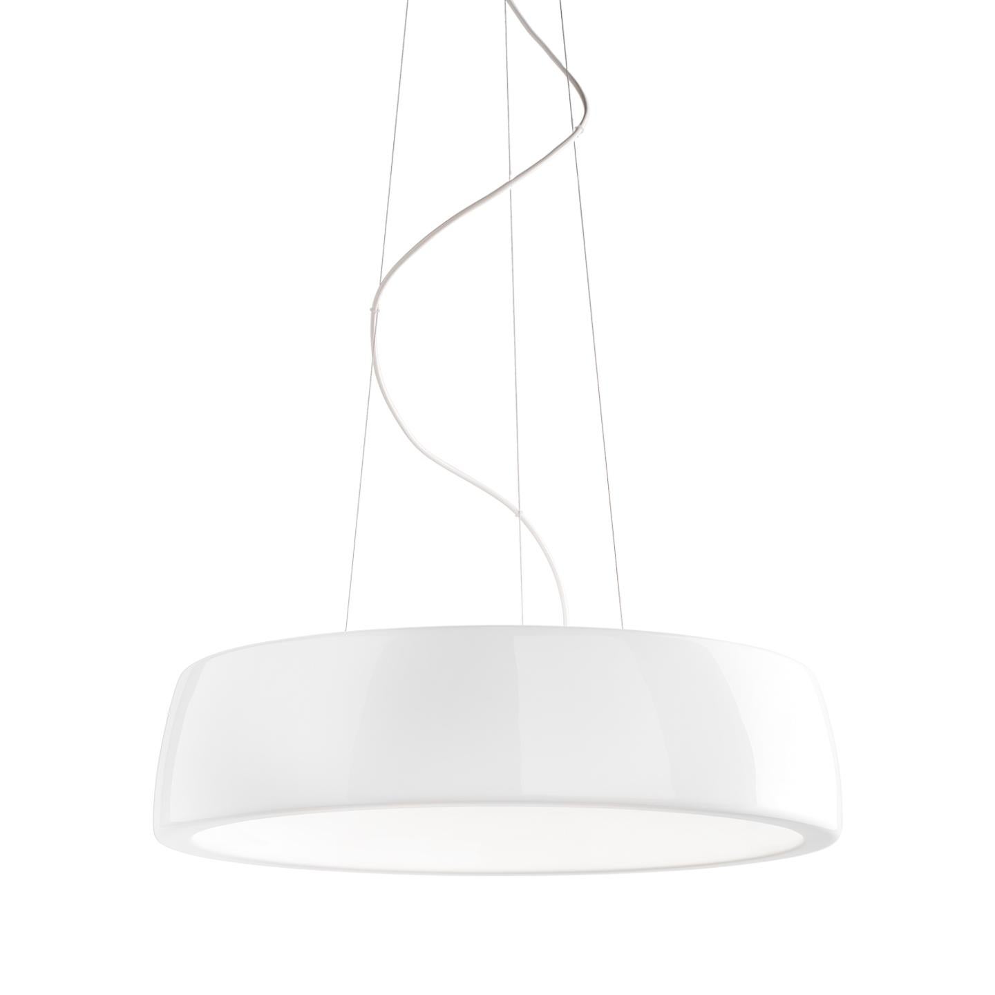 The Axel pendant, by Steven Haulenbeek, is a beautiful, circular integrated LED pendant that will create a sleek look in your kitchen, dining, entry, office or contract setting. The exterior of the Axel is a high performance compact polyurethane