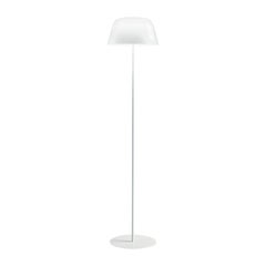 Leucos Ayers TR Floor Light in Glossy White by Marco Piva