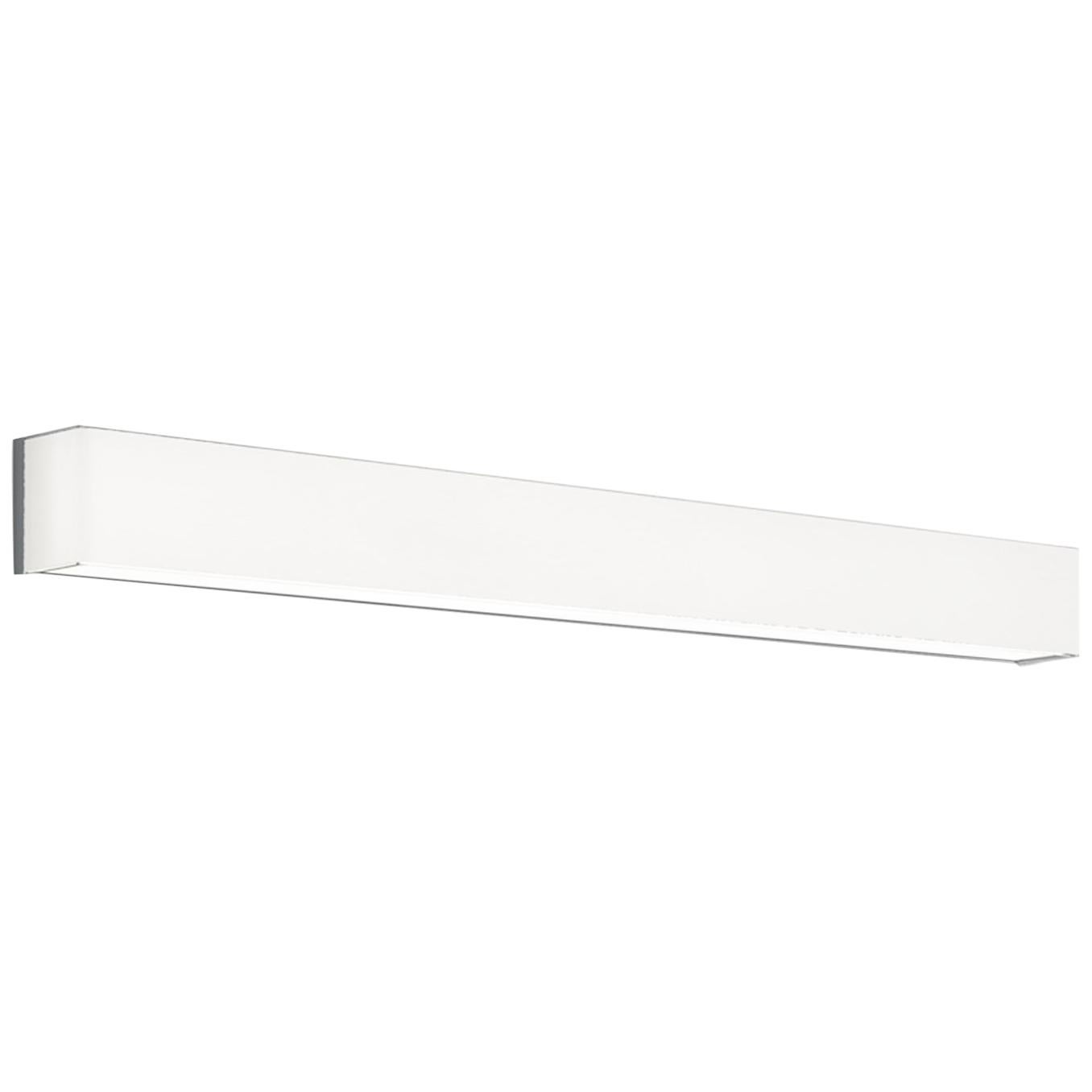 Leucos Block P 100 LED Wall Sconce in Glossy White by Design Lab