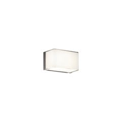Leucos Block P 14 LED Wall Sconce in Glossy White by Design Lab