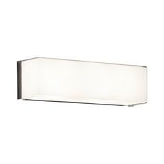 Leucos Block P 29 Wall Sconce in Glossy White by Design Lab