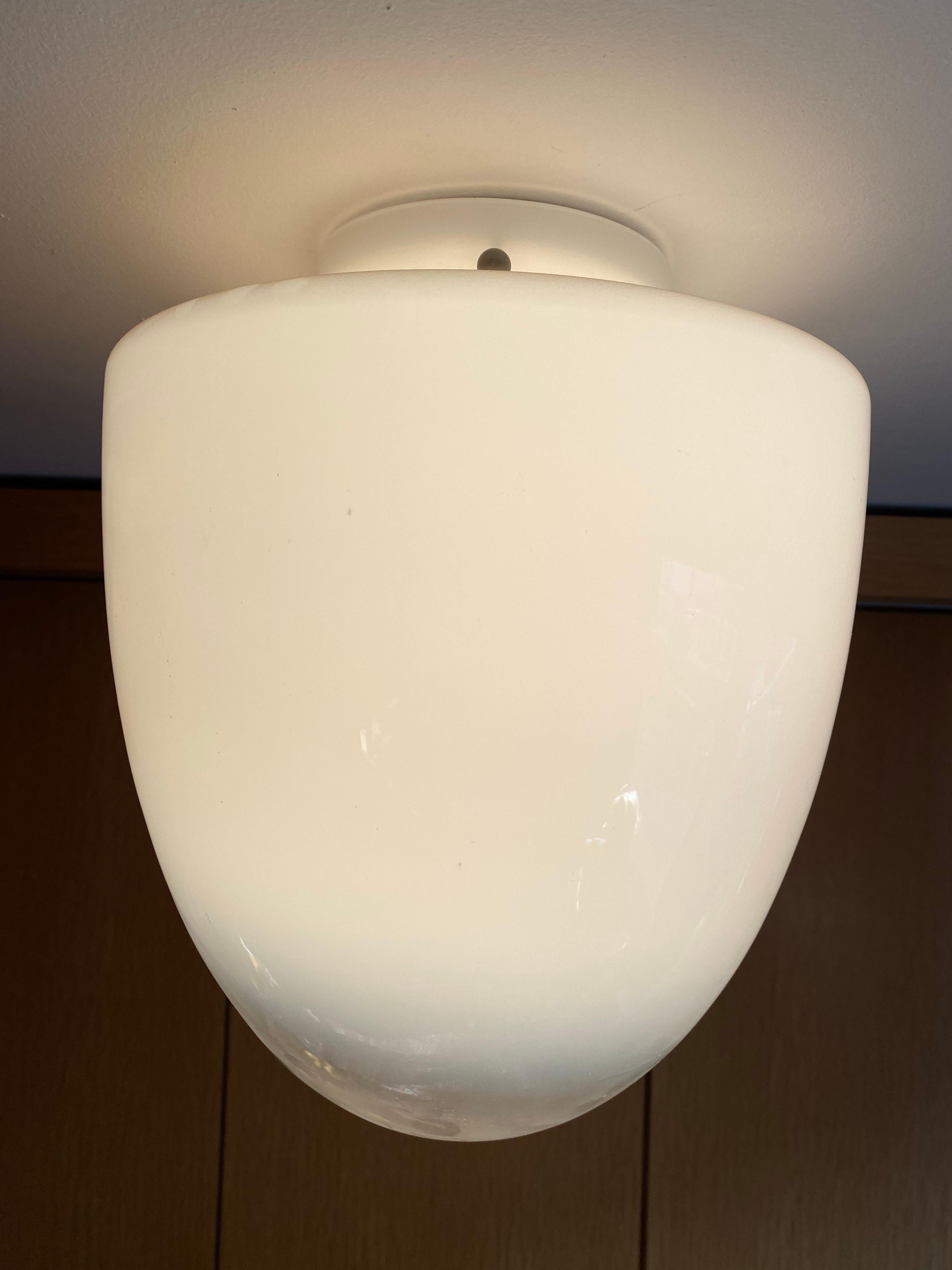 Plafonnier Leucos Vetro Doublé conçu par Roberto Pamio en 1962. en vente 3