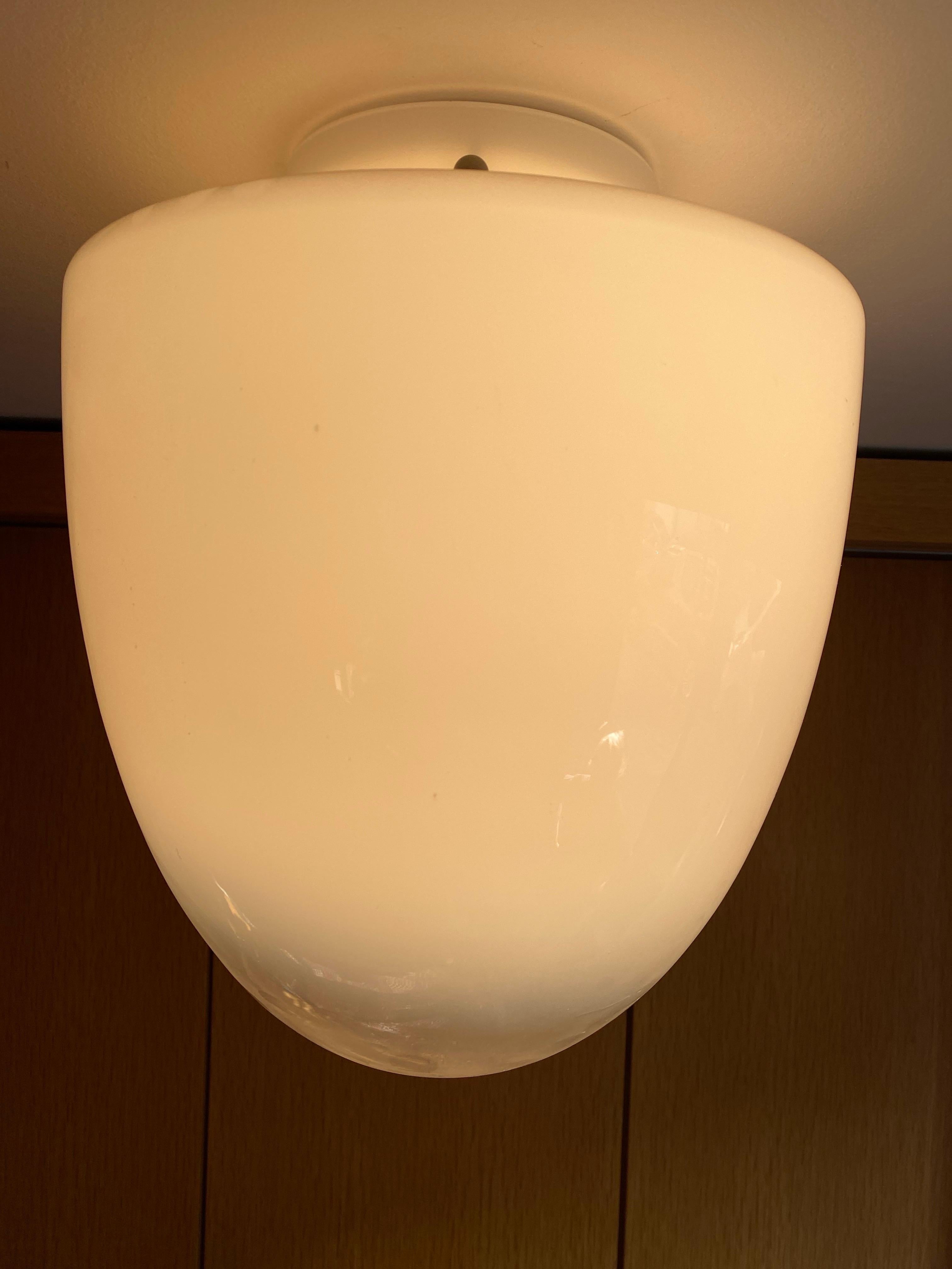 Plafonnier Leucos Vetro Doublé conçu par Roberto Pamio en 1962. en vente 6