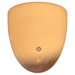 Leucos Ceiling Lamp Vetro Doublé designed by Roberto Pamio in 1962.